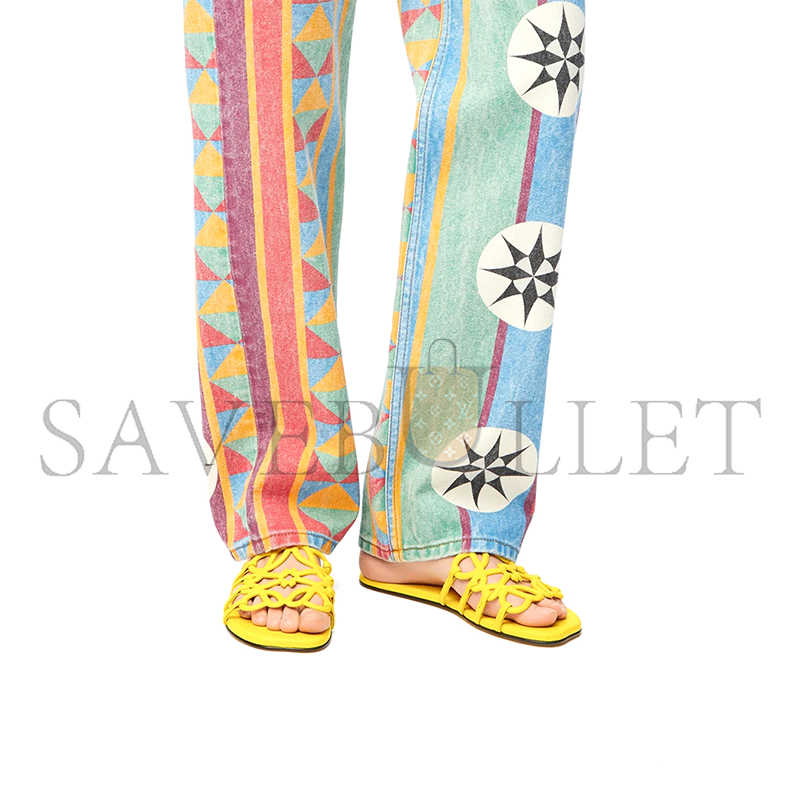 LOEWE PETAL ANAGRAM SLIDE IN SOFT CALFSKIN LLSP465X08-8100